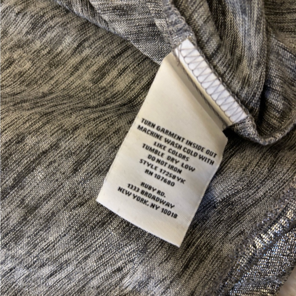 Silver Patterned Women's Top Ruby Road 2X NWT - image 7